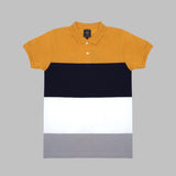 Men's Club Color Blocked Polo Shirt