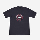 Maxwear Vintage Casual Tee Navy Blue