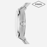 Fossil Everett Three-Hand Date Stainless Steel Watch FS5821