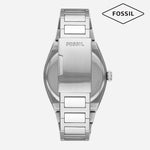 Fossil Everett Three-Hand Date Stainless Steel Watch FS5822