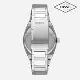 Fossil Everett Three-Hand Date Stainless Steel Watch FS5822