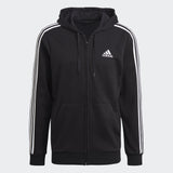 Adidas Essentials French Terry 3-Stripes Full-Zip Hoodie GK9032