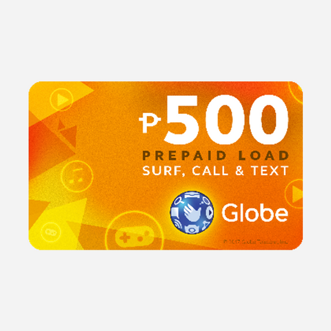 Globe Prepaid Card 500