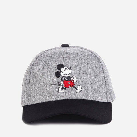 Mickey Mouse Baseball Cap Vintage Gray