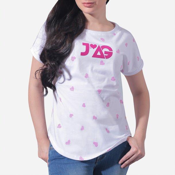 JAG Ladies' Full Print Logo Tee