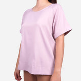 SM Woman Prima Raglan Blouse With Folded Shortsleeve