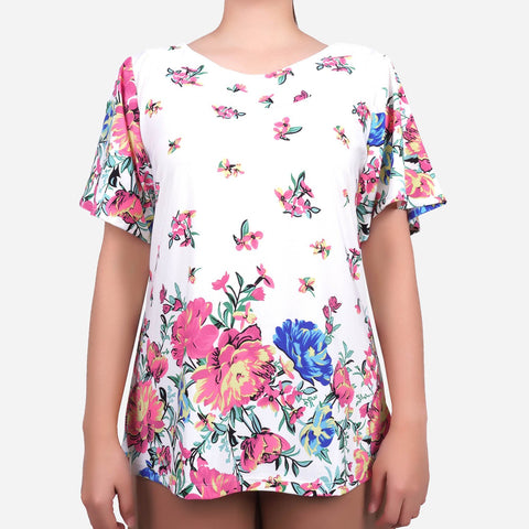 SM Woman Prima Stretch Senepa Floral Blouse