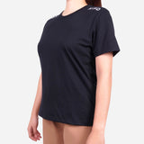 SM Woman Casual Tee Shoulder Statement