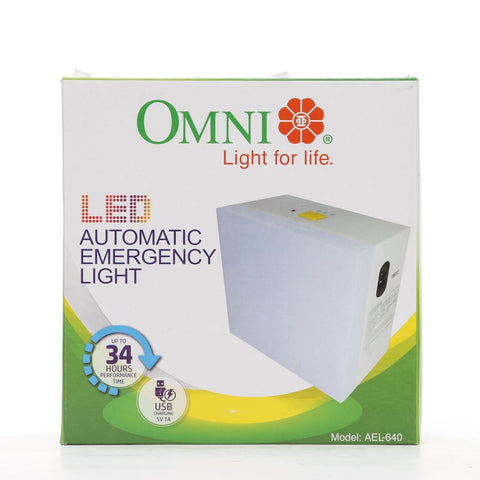 Omni LED Automatic Emergency Light AEL-640