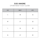 Gigi Amore 5PC Plus Panty Pack Beige