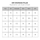 SM Woman Plus Fashion Dress Navy Blue