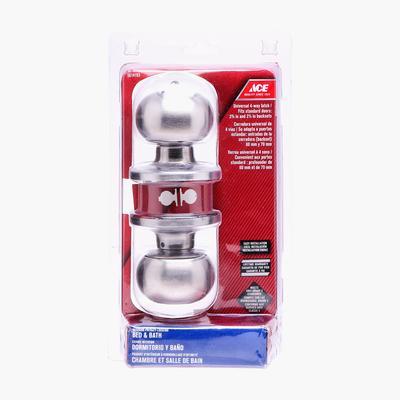 Ace Hardware Stainless Steel Bed & Bath Lockset