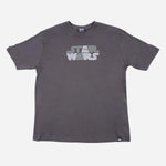 Maxwear Star Wars Logo Reflectorized Tee Navy Blue