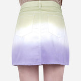 Urban Denim Ombre Skirt