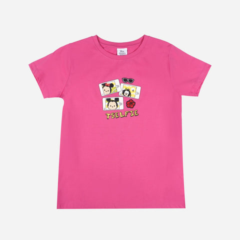 SM Woman Plus Casual Disney Tselfie Tee