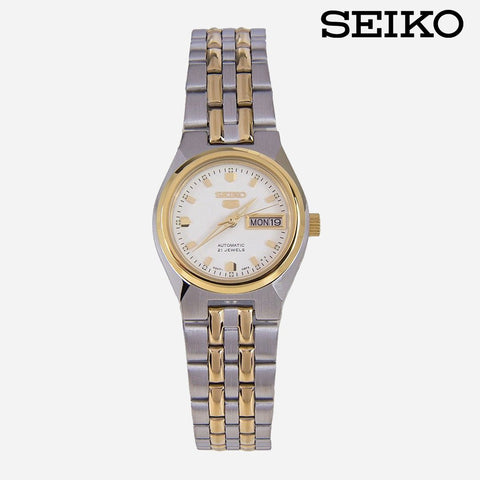 Seiko 5 Women's Automatic Two Tone Watch SYMK44