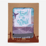 Travel Basic Printed Luggage Cover