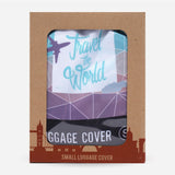 Travel Basic Printed Luggage Cover