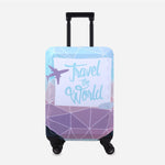 Travel Basic Printed Luggage Cover