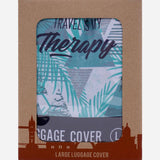 Travel Basic Printed Luggage Cover