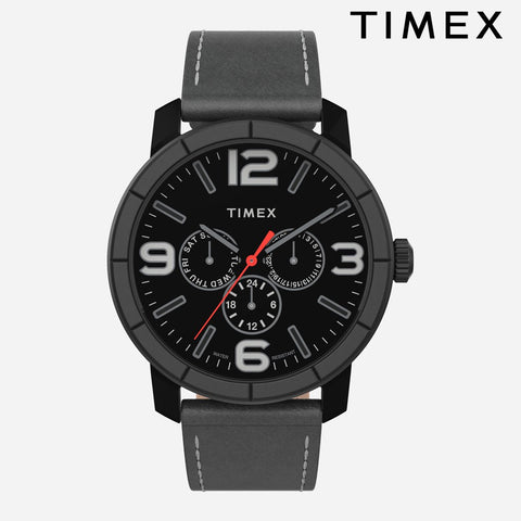 Timex Mod 44 Multifunction 44mm Leather Band