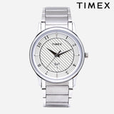 Timex R4 Series Silver Stainless Steel Band