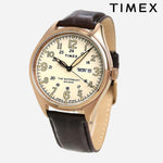 Timex Waterbury Traditional Day Date Leather Band