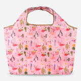 Grab Vissy Flamingo Foldable Bag