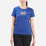 MARVEL Black Widow Logo Tee in Blue