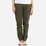 URBAN Plain Pants in Olive Green