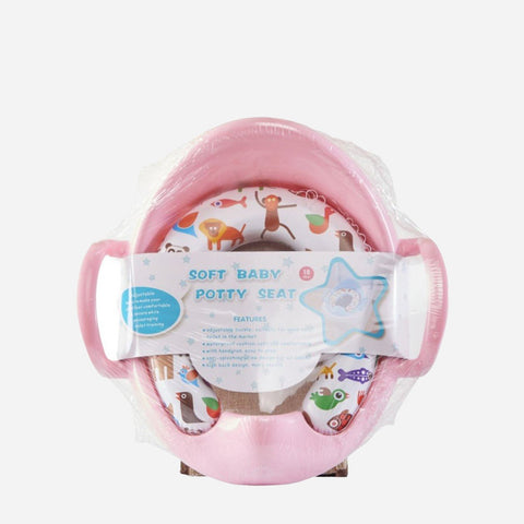 Mom & Baby Soft Potty Seat - Pink