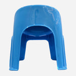 Stackable Plastic Kiddie Chair Blue For Kids