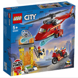 Lego R City 60281 Fire Rescue Helicopter Age 5 Building Blocks 2021 212Pcs