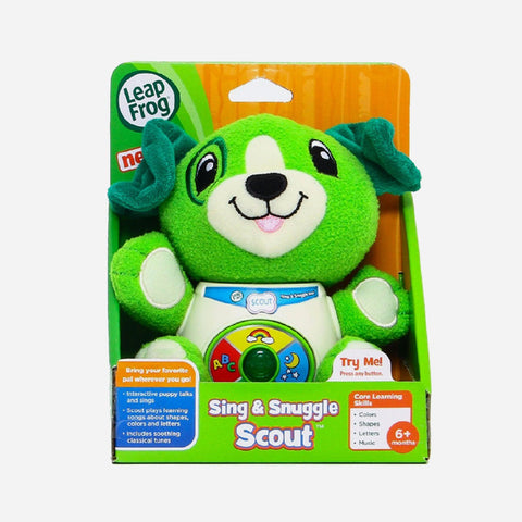 Leap Frog Sing Snuggle Scout Green