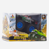 Black Die-Cast Bigfoot Off-Road Monster Big Tires Toy For Boys