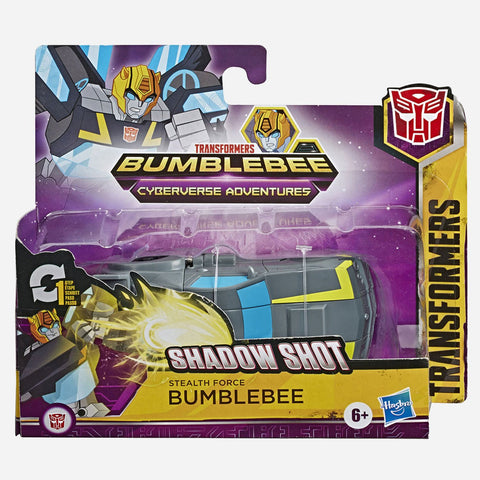 Transformers Bumbleebee Cyberverse Adventures: Shadow Shot Stealth Force Bumblebee Action Figure For Boys