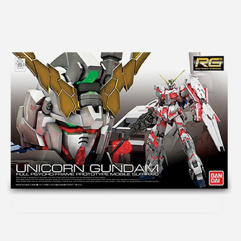 Gundam Rg 1 144 Unicorn Gundam Full Psycho Frame Prototype Mobile Suit Rx O