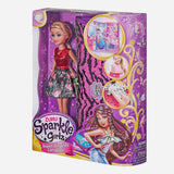 Sparkle Girlz Doll With Sequin Wardrobe Carry Case (Red) Toy For Girls