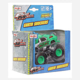 Maisto Fresh Metal Earth Shockers Dirt Demon (Green) Die Cast Vehicle For Boys