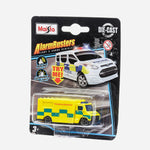 Maisto Alarmbusters Light And Sound   Ambulance Vehicle Toy For Boys