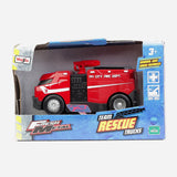 Maisto Fresh Metal Team Rescue Trucks Fire Department (Red) Toy For Boys