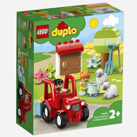 Lego R Duplo 10950 Farm Tractor Animal Care Age 2 Building Blocks 2021 27Pcs