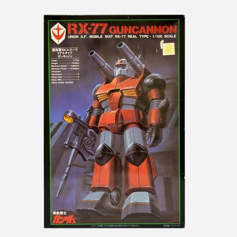 Gundam Rx 77 Guncannon Union A F Mobile Suit Rx 77 Real Type