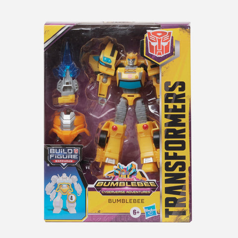 Transformers Toys Cyberverse Deluxe Class Bumblebee Action Figure For Boys