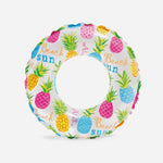 Lively Print Swim Ring Pineapple