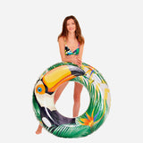 Jilong Sun Club 45 Inch Tropical Punch Swim Tube Inflatable Swim Ring For Teens And Adults (Exclusive)