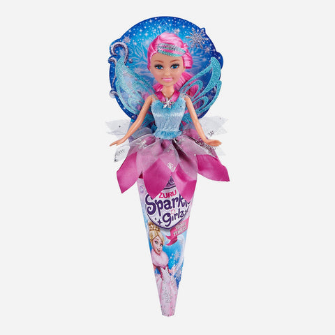 Sparkle Girlz Winter Princess Cone Doll Pink Toy For Girls