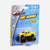 Maisto Fresh Metal Dirt Demons  Yellow Vehicle Toy For Boys