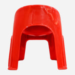 Stackable Plastic Kiddie Chair Red For Kids