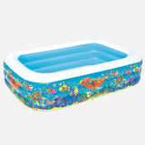 76 X 60 X 22 2 29M X 1 52M X 56Cm Happy Flora Kids Pool